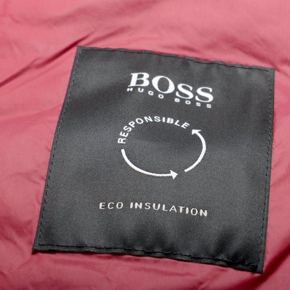 Hugo Boss Men's "Cynos" Gray Hooded Parka Jacket - Picture 7 of 9